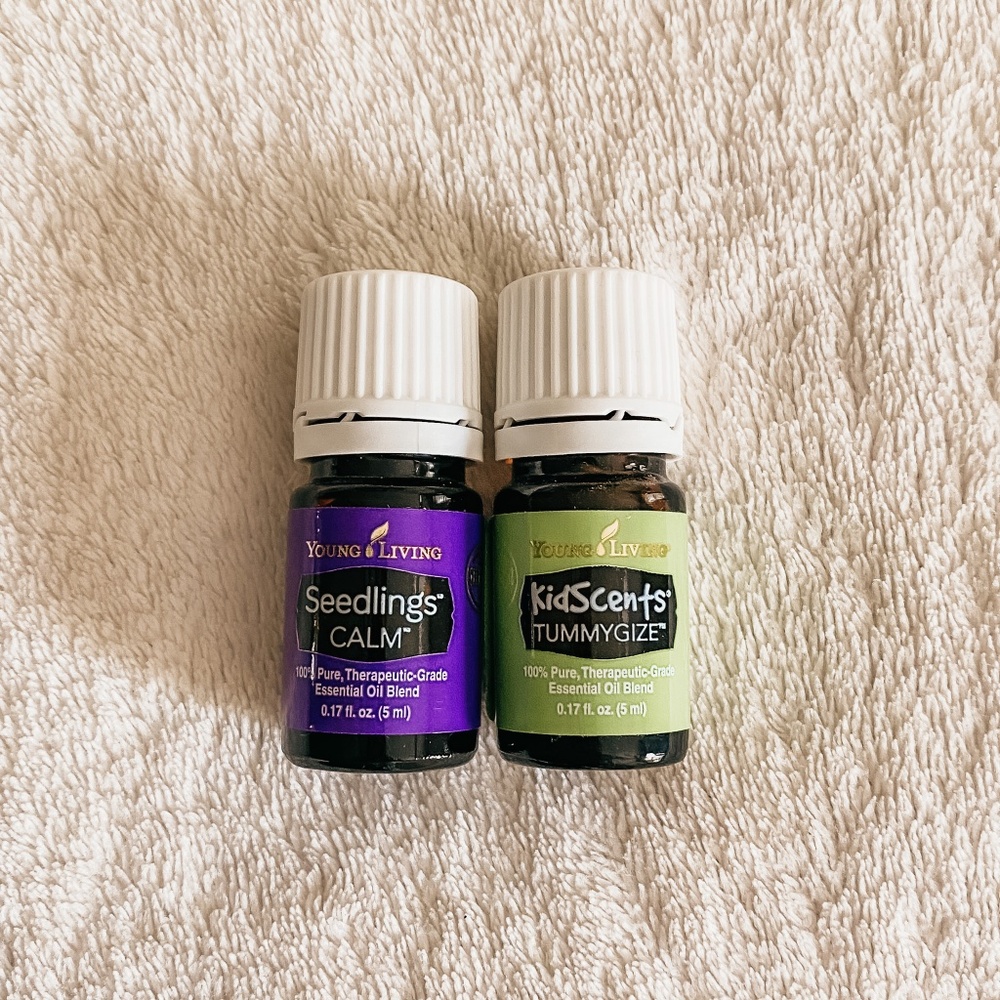 NEW Young Living Lot - KidScents Tummygize & Seedlings Calm Essential Oil Blends